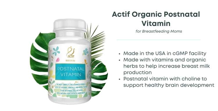 Actif Organic Postnatal Vitamin