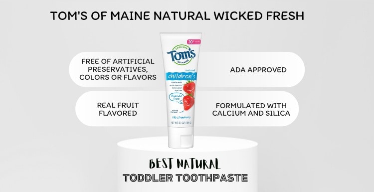 Best Natural Toddler Toothpaste