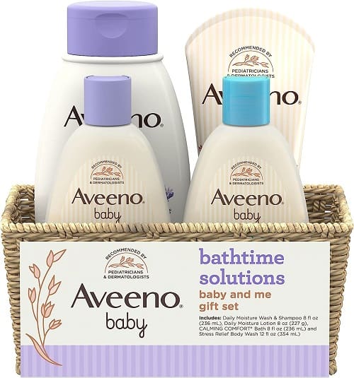Aveeno Baby Mommy & Me Daily Bathtime Gift Set