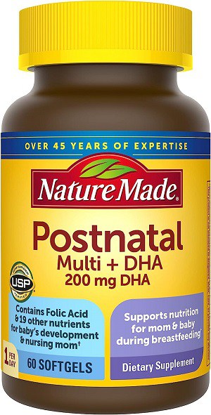 Nature Made Postnatal Multivitamin + DHA