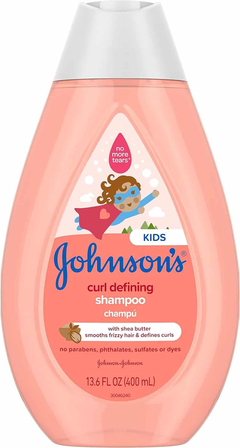Johnson's Curl-Defining, Frizz Control, Tear-Free Kids' Shampoo