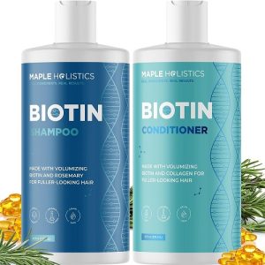 Volumizing Biotin Shampoo and Conditioner Set