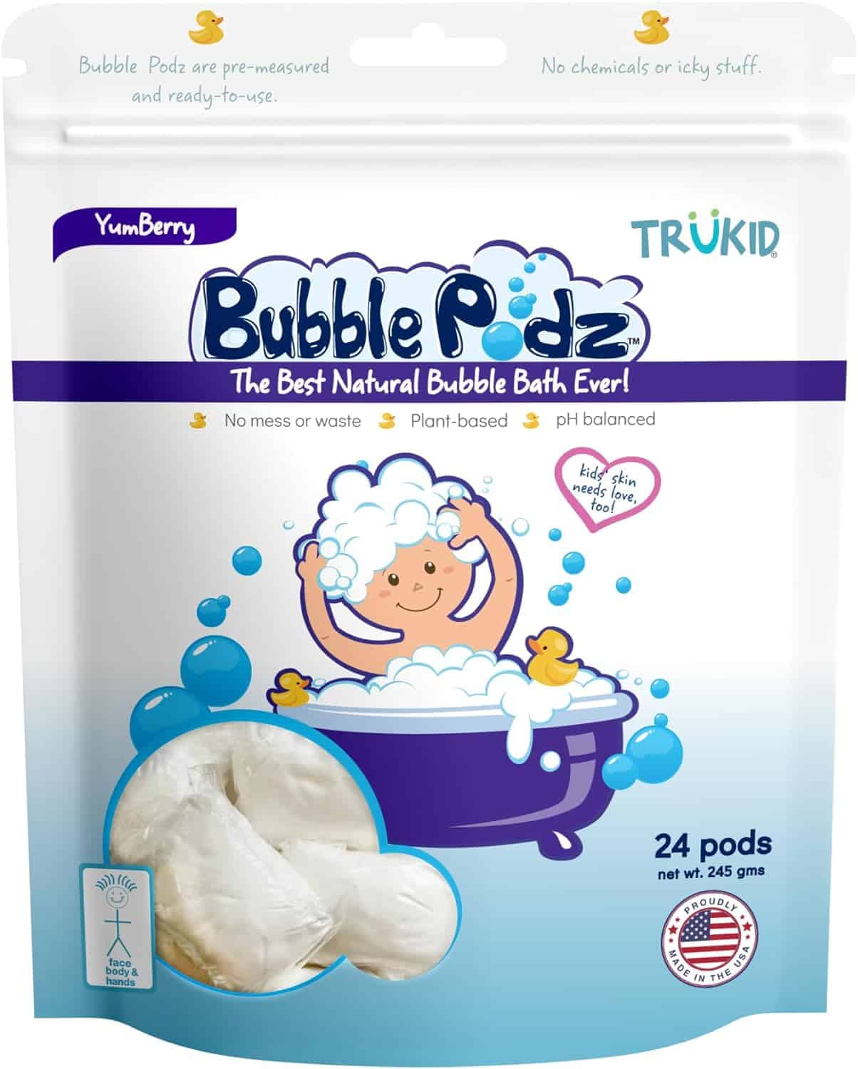 TruKid Bubble Podz Bubble Bath
